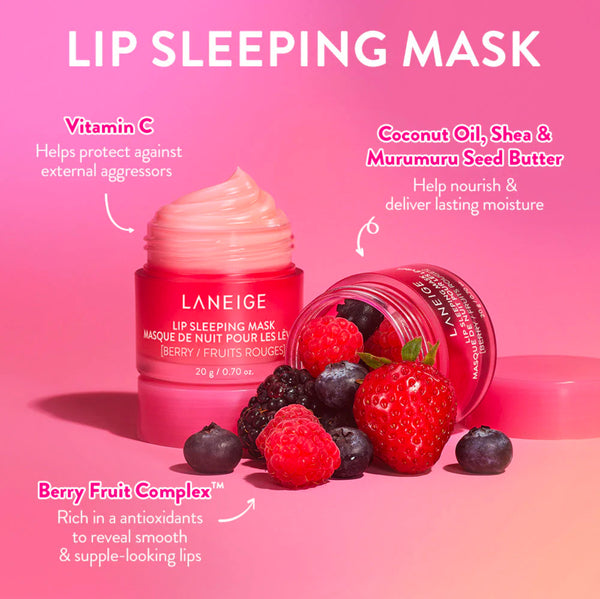 Lip Sleeping Mask Ex - Berry 20g