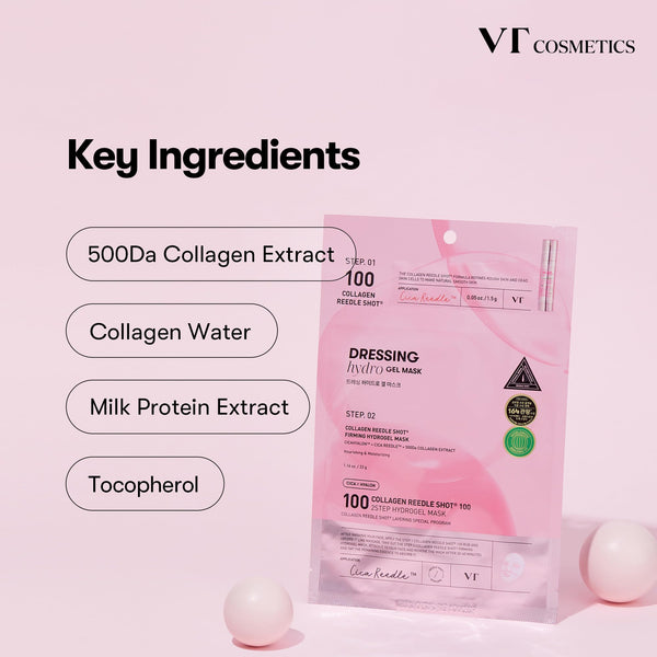 Collagen Reedle Shot 100 2 step Hydrogel Mask