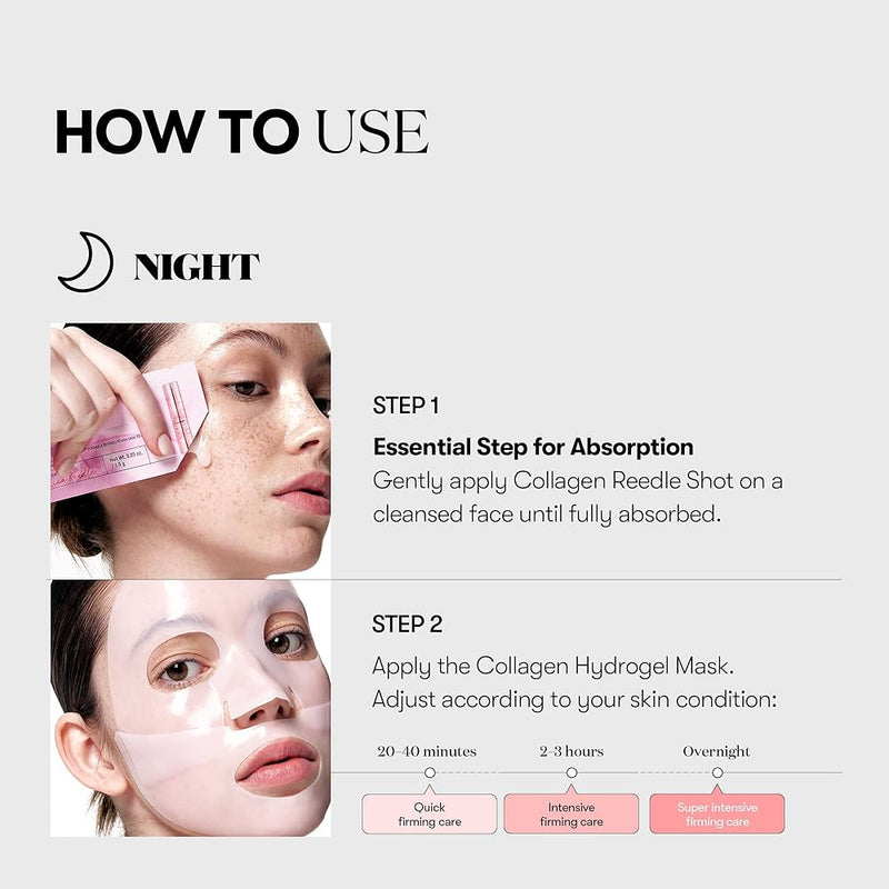 Collagen Reedle Shot 100 2 step Hydrogel Mask